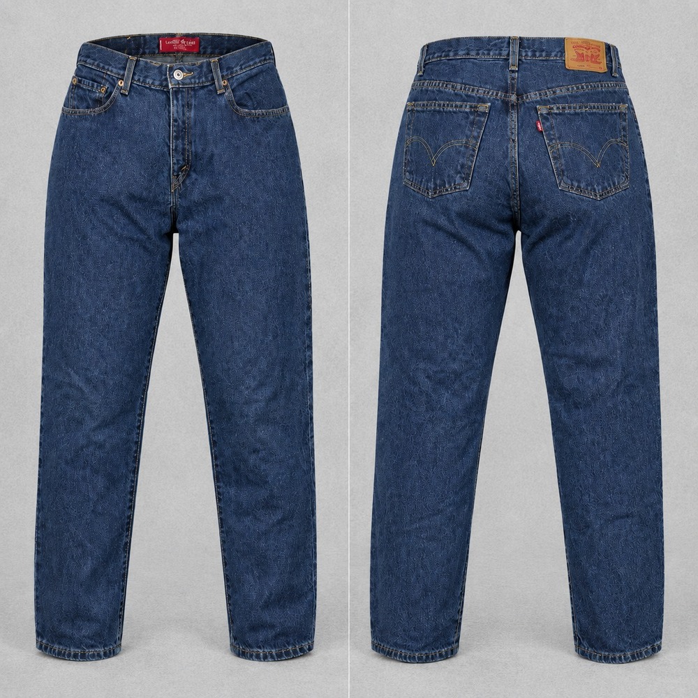 Vintage Levis 550 Jeans Womens 30x31 Blue Classic Relaxed Fit Tapered Leg Denim